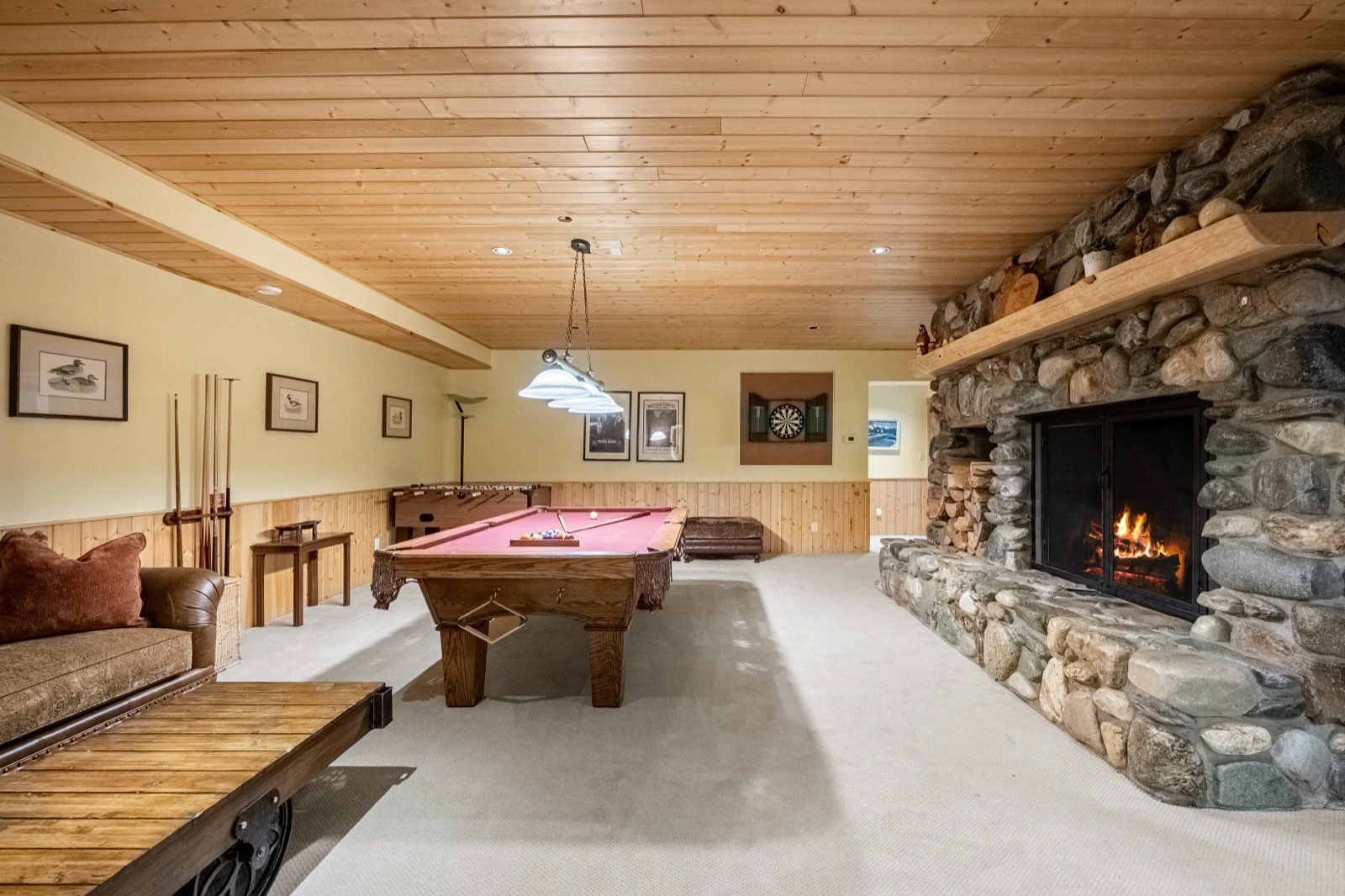 The games room